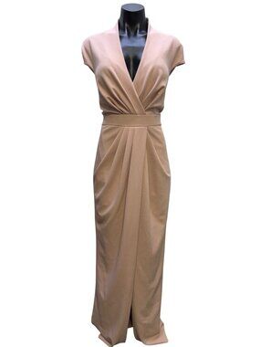 Badgley Mischka Rose Maxi Dress Size 6